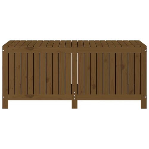 Havekasse 147x68x64 cm massivt fyrretræ gyldenbrun