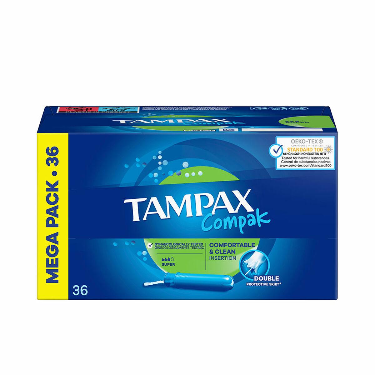 Super tamponer Tampax Compak 36 Enheder