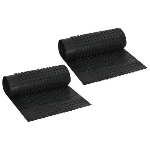 Drænmåtte med fordybninger 2 stk. HDPE 400 g/m² 0,5 x 20 m
