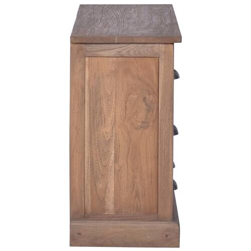 Skænk 90x30x58 cm massivt teaktræ