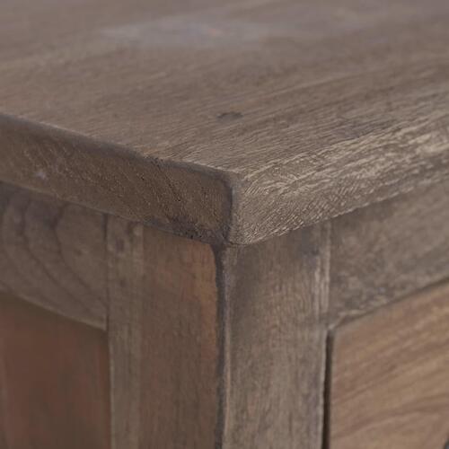 Skænk 90x30x58 cm massivt teaktræ