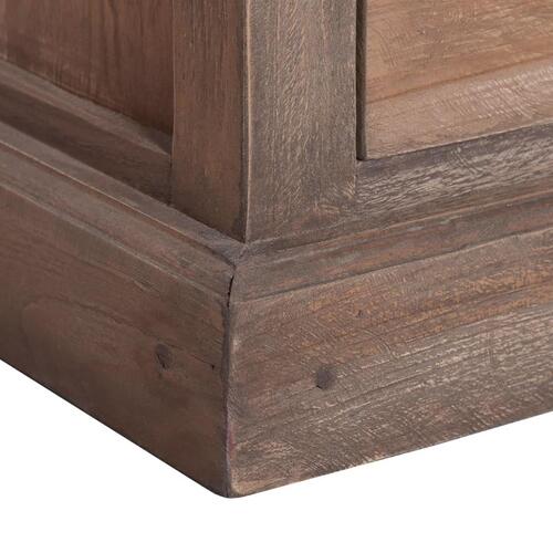 Skænk 90x30x58 cm massivt teaktræ