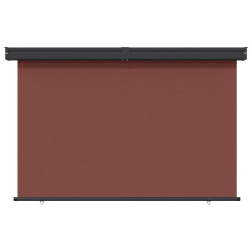 Sidemarkise til altan 175x250 cm brun