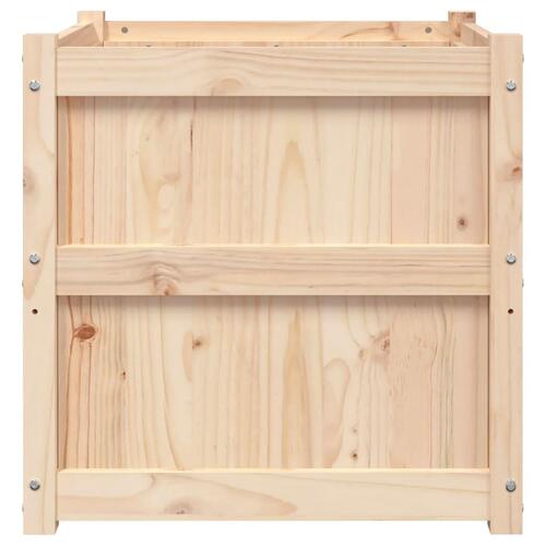 Plantekasse 60x60x60 cm massivt fyrretræ