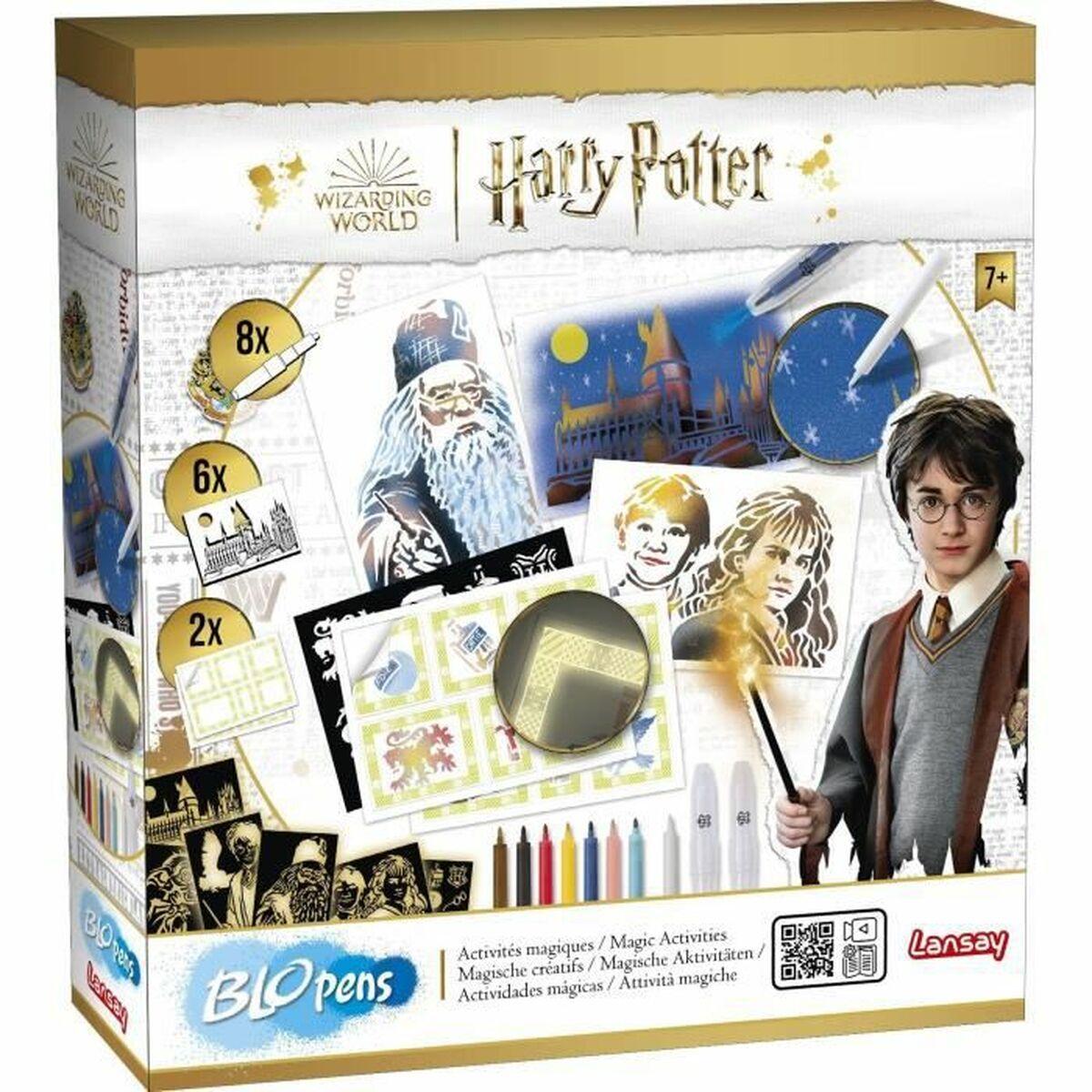 Sæt med Fiberpenne Lansay Harry Potter activity set