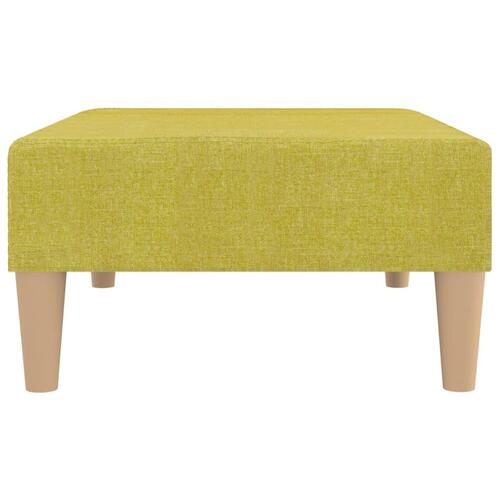 Fodskammel 78x56x32 cm stof grøn