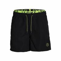 Børne Badetøj Jack & Jones Jjswim Db Wb Neon Sort 122-128 cm