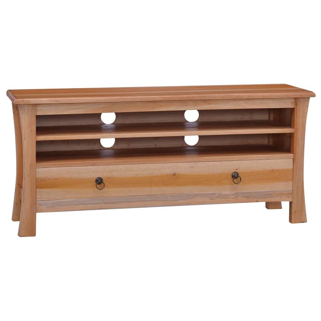 Tv-skab 100x30x45 cm massivt mahognitræ