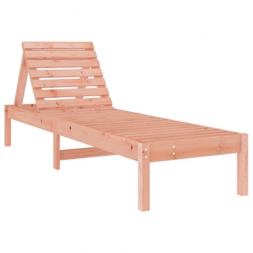 Liggestole 2 stk. 199,5x60x74 cm massivt douglasgran