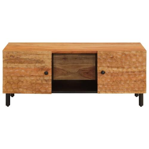 Sofabord 100x54x40 cm massivt akacietræ