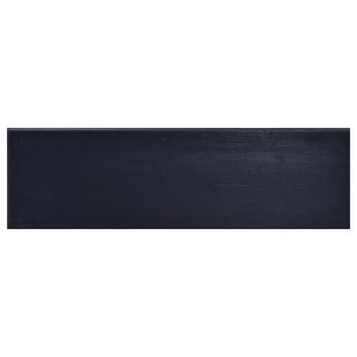 Tv-skab 100x30x45 cm massivt mahognitræ mørkebrun