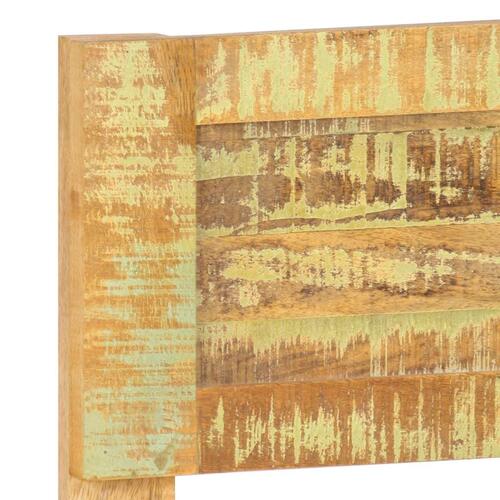 Sengestel 200x200 cm massivt genbrugstræ