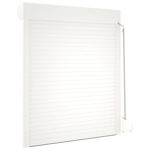 Rulleskodder aluminium 100x120 cm hvid