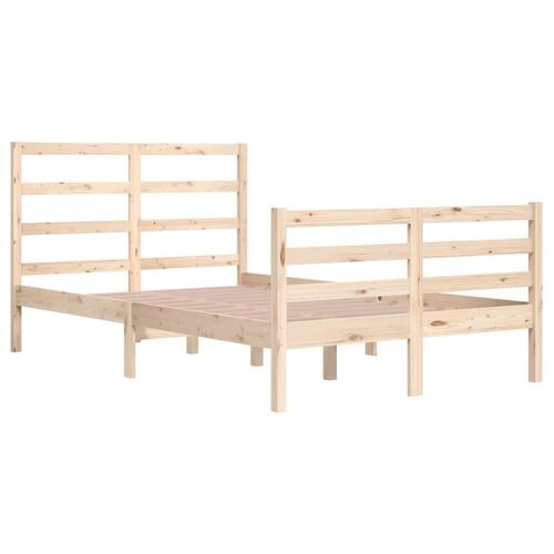 Sengeramme 120x200 cm massivt fyrretræ