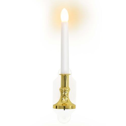 Soldrevne LED-stearinlys 6 stk. varmt hvidt lys