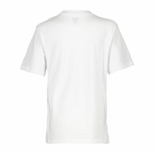 Kortærmet T-shirt til Børn Vans Flowers Hvid M