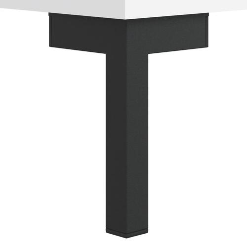 Tv-bord 150x36x30 cm konstrueret træ hvid