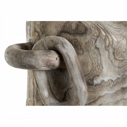 Dekorativ figur - traditionel stil, pile-slægten, natur (44 × 33 × 49 cm)