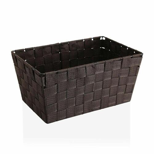 Kurv Versa Stor Brun Tekstil (20 x 15 x 30 cm)