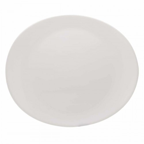 Arcoroc Restaurant flad tallerken 30 × 26 cm - hvid glas (6 stk.)