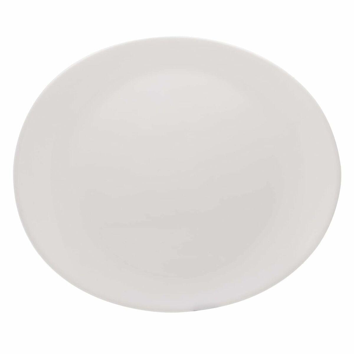 Arcoroc Restaurant flad tallerken 30 × 26 cm - hvid glas (6 stk.)