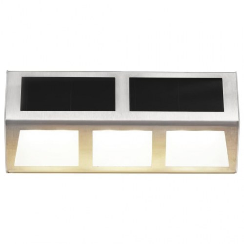 Soldrevne LED-lamper 4 stk. varmt hvidt lys