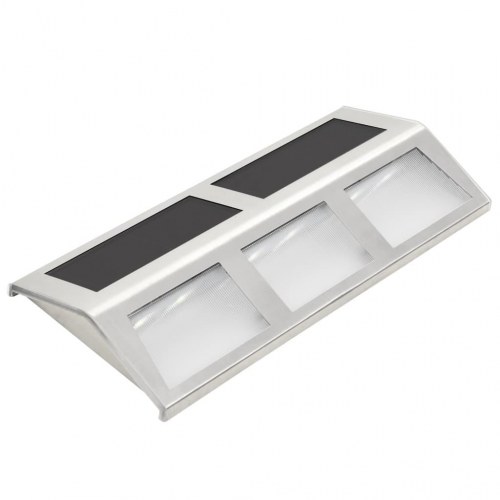 Soldrevne LED-lamper 4 stk. varmt hvidt lys