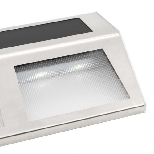 Soldrevne LED-lamper 4 stk. varmt hvidt lys