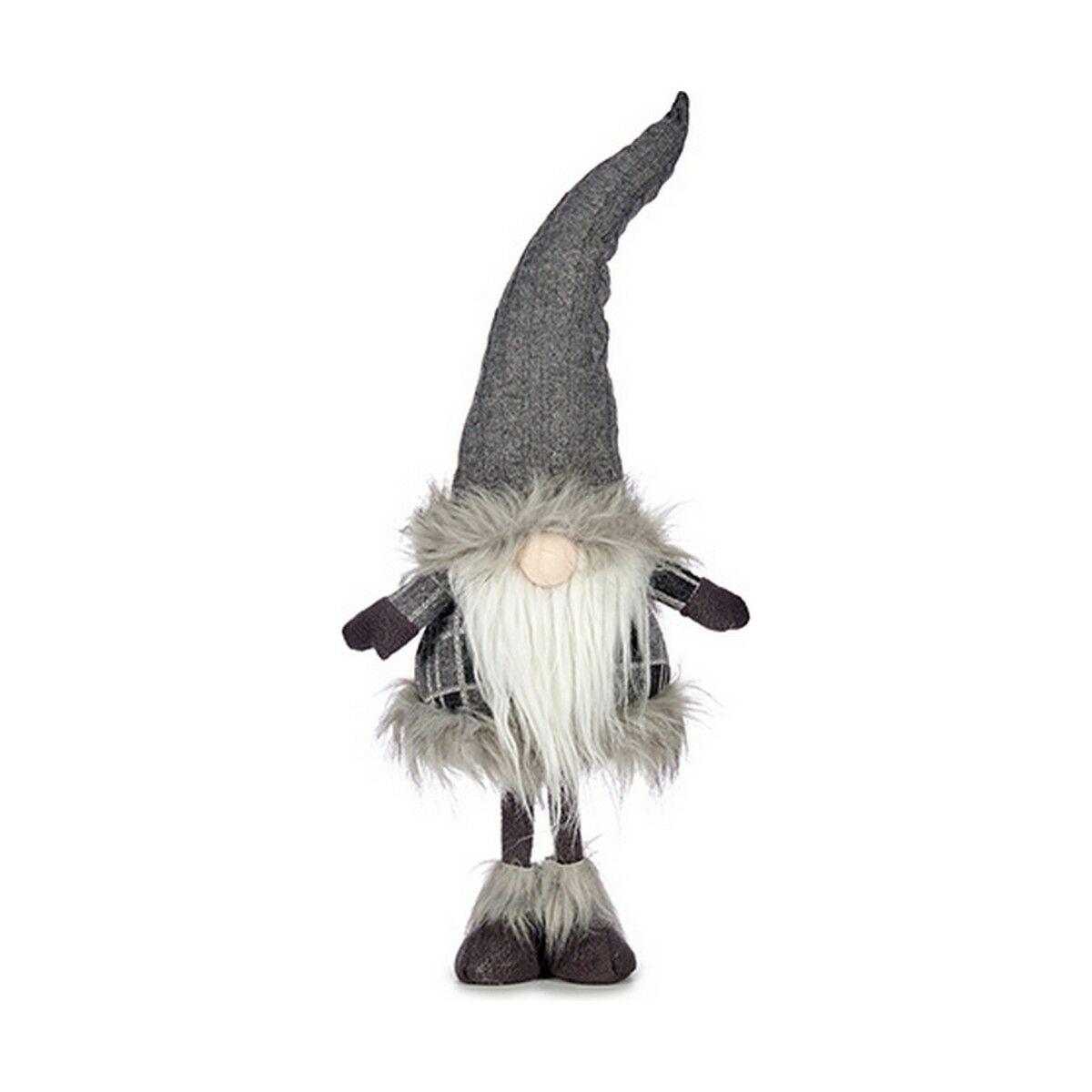 Julefigur trold - Krist+ grå, 14 × 70 × 22 cm billede