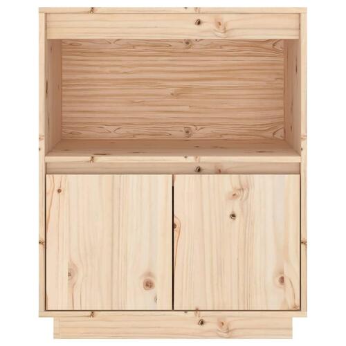 Skænk 60x34x75 cm massivt fyrretræ