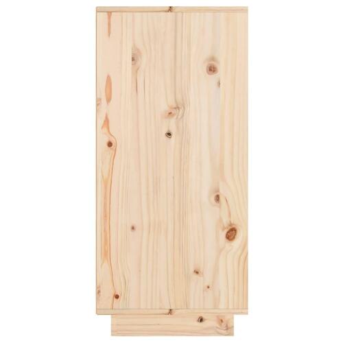 Skænk 60x34x75 cm massivt fyrretræ