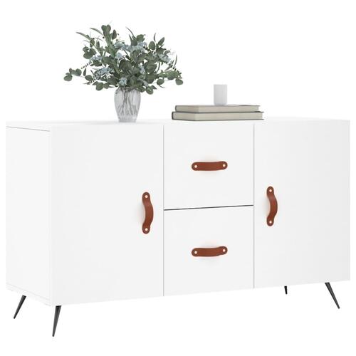 Skænk 100x36x60 cm konstrueret træ hvid