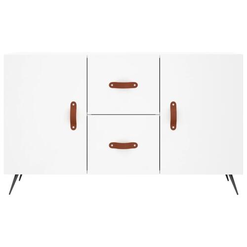 Skænk 100x36x60 cm konstrueret træ hvid