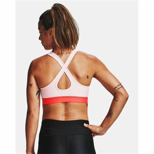 Sports-BH Under Armour Mid Crossback Pink S
