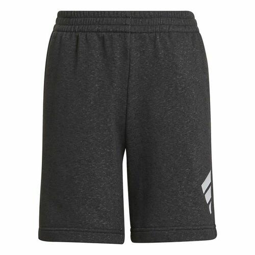 Sport shorts til børn Adidas Future Icons 3 Stripes Sort 7-8 år
