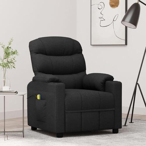 Massagestol stof sort