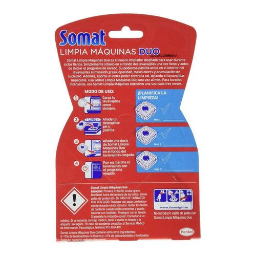 Opvaskemaskine tabletter Somat 164904 125 ml 40 g