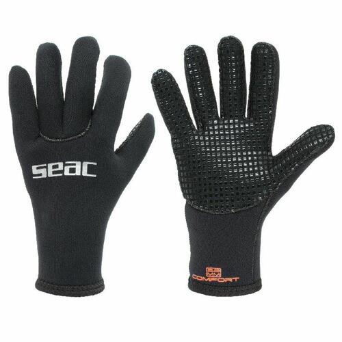 Dykkerhandsker Seac Seac Comfort 3 MM Sort XL