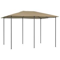 Havepavillon 3x4x2,6 160 g/m² gråbrun
