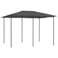 Pavillon 3x4x2,6 m 160 g/m² antracitgrå