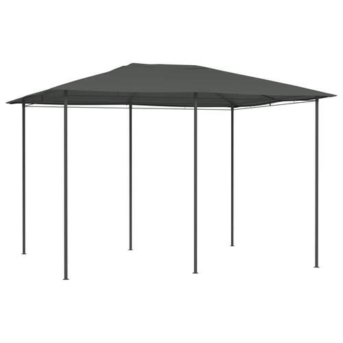 Pavillon 3x4x2,6 m 160 g/m² antracitgrå