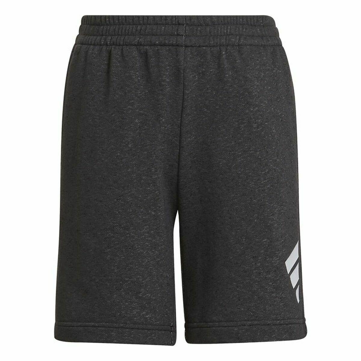 Sport shorts til børn Adidas Future Icons 3 Stripes Sort 11-12 år