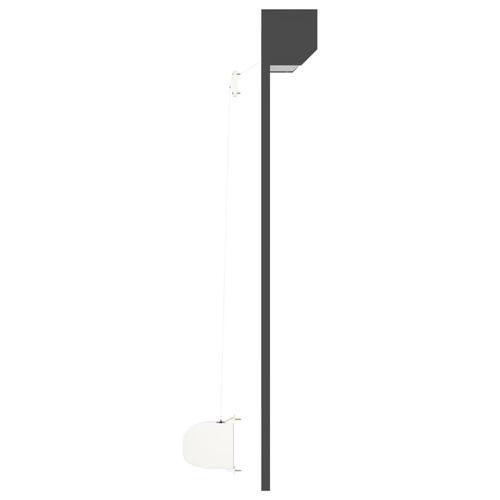 Rulleskodder aluminium 100x120 cm antracitgrå