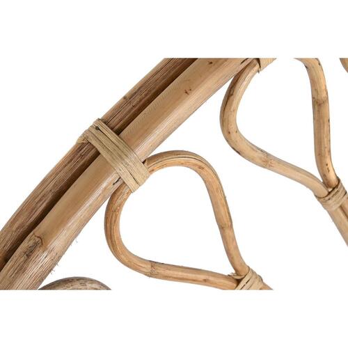 Sengegavl Natur Solsikke Træ Rattan 178 x 4 x 90 cm 178 x 4 x 127 cm