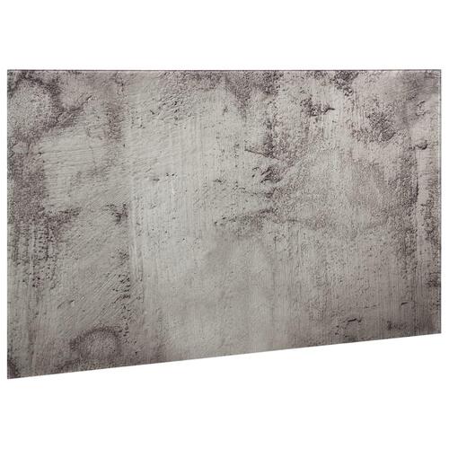 Vægmonteret magnetisk tavle 100x60 cm glas