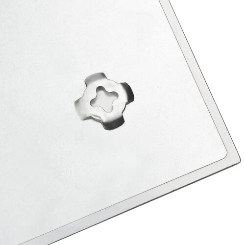 Vægmonteret magnetisk tavle 100x60 cm glas