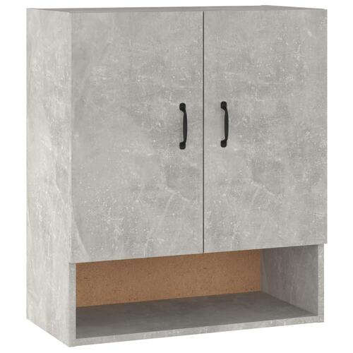 Vægskab 60x31x70 cm konstrueret træ betongrå