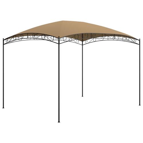 Pavillon 3x4x2,65 m 180 g/m² gråbrun