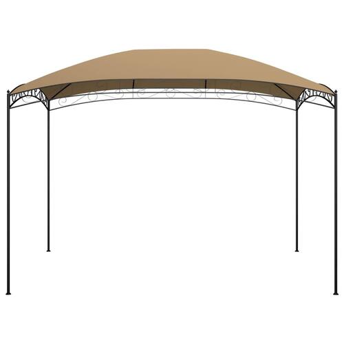 Pavillon 3x4x2,65 m 180 g/m² gråbrun