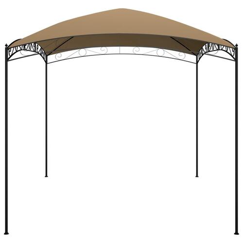Pavillon 3x4x2,65 m 180 g/m² gråbrun